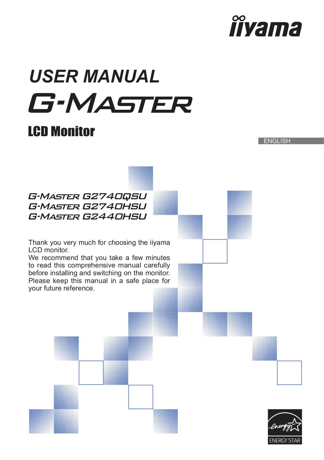 Iiyama G2740HSU-B1 User Manual