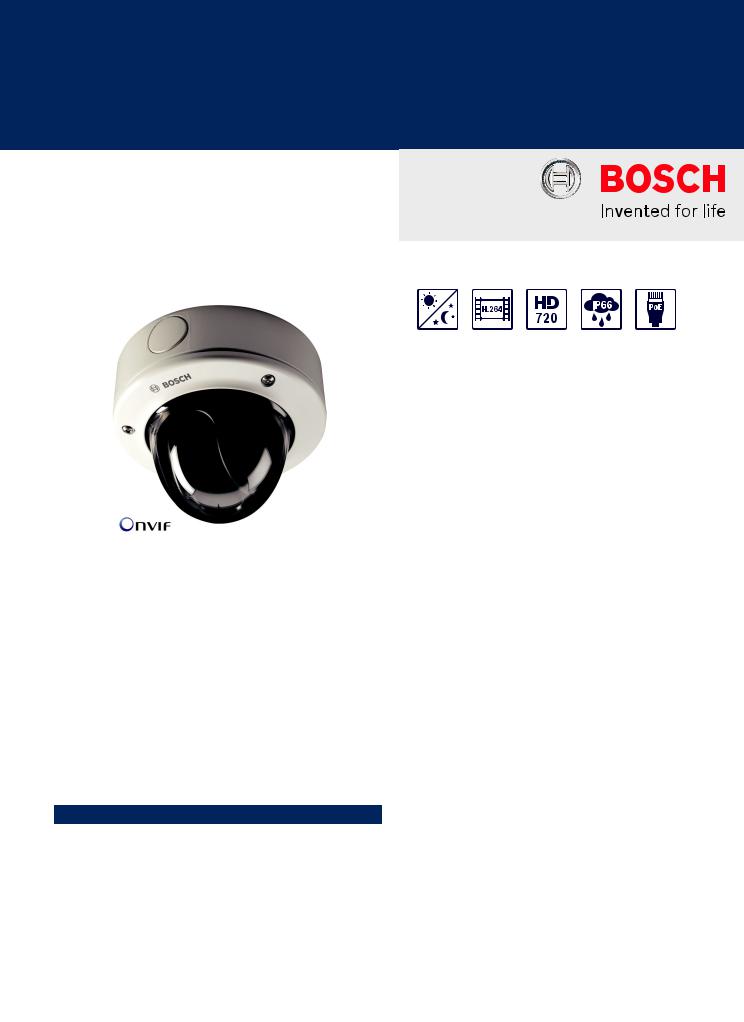 Bosch NDN-921V03-IP Specsheet
