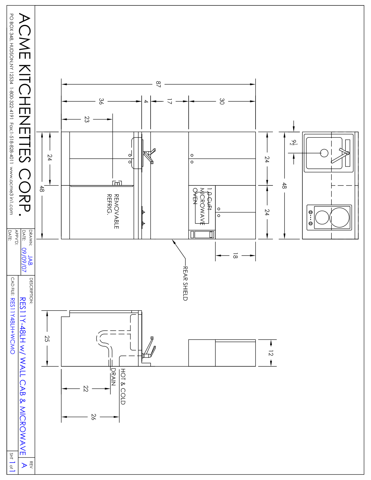 Acme RES11Y48 User Manual