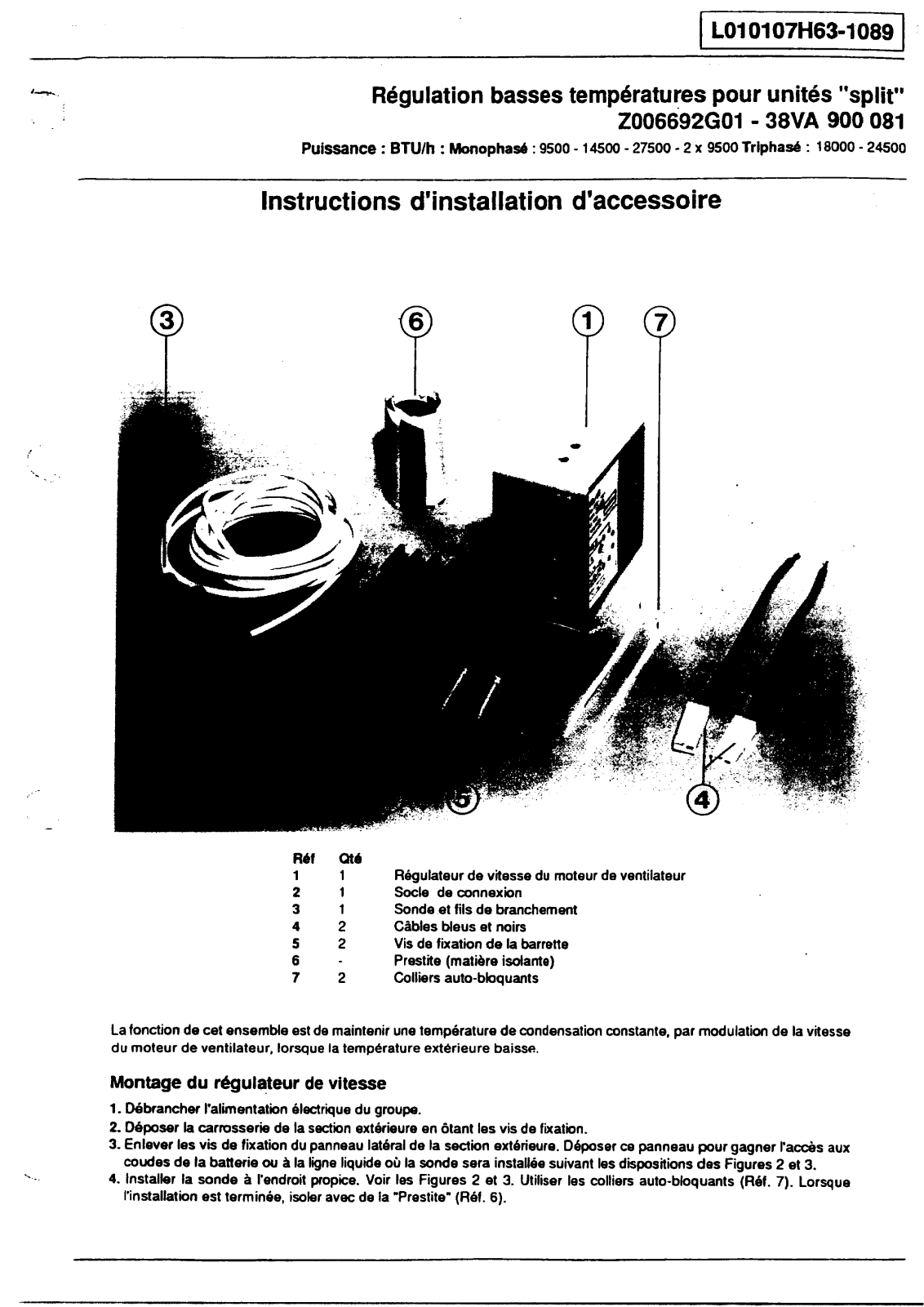 Carrier 38VAFACC User Manual