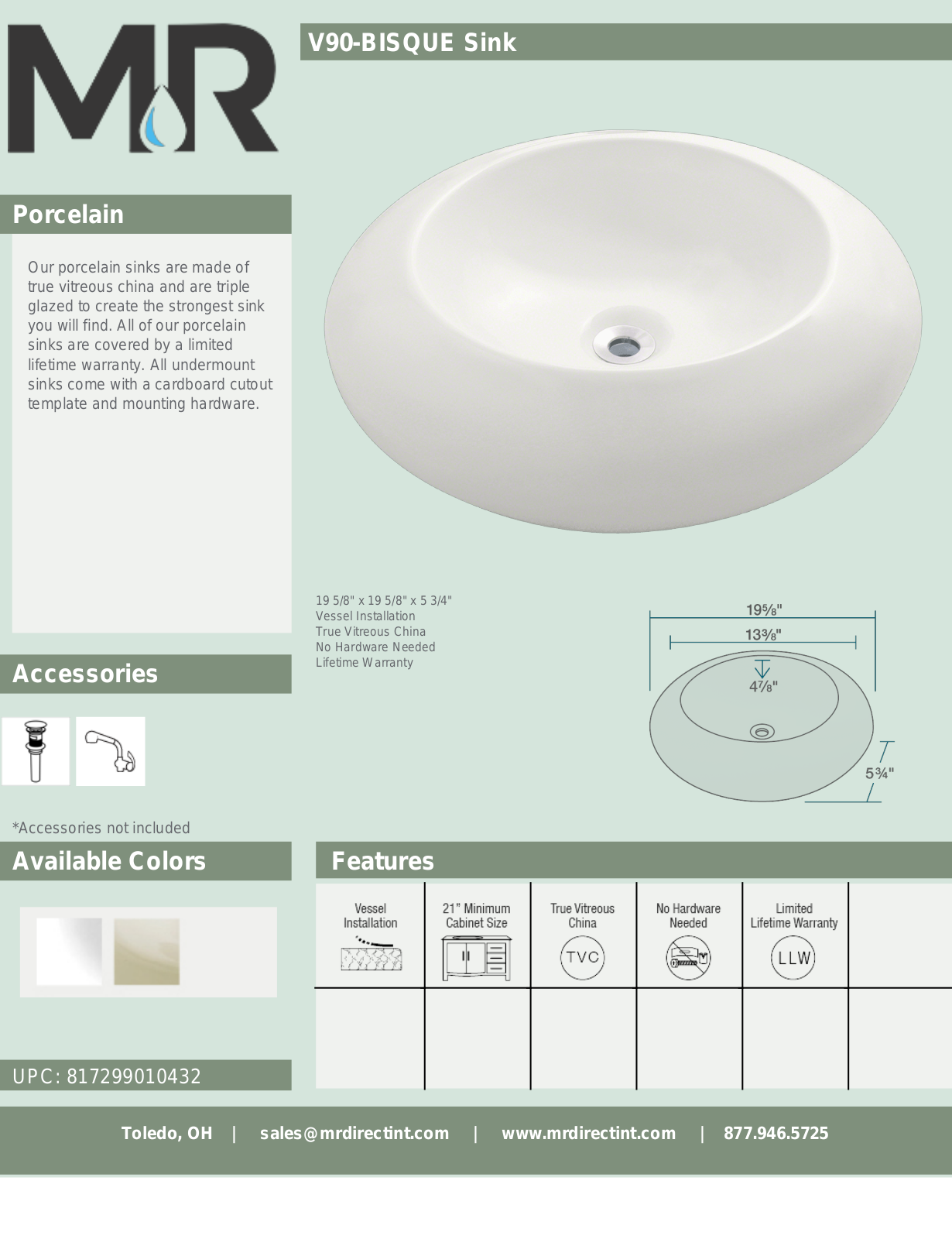MR Direct MRDR1793 Specifications - ManualMachine.com