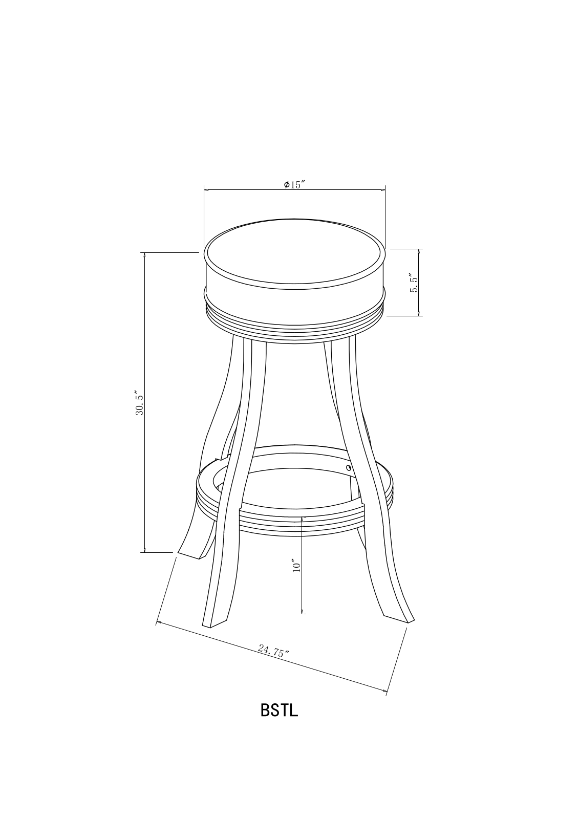 RAM Game Room BSTL Dimesion Guide