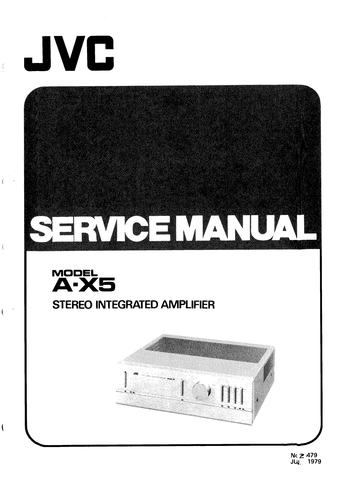 Jvc A-X5 Service Manual