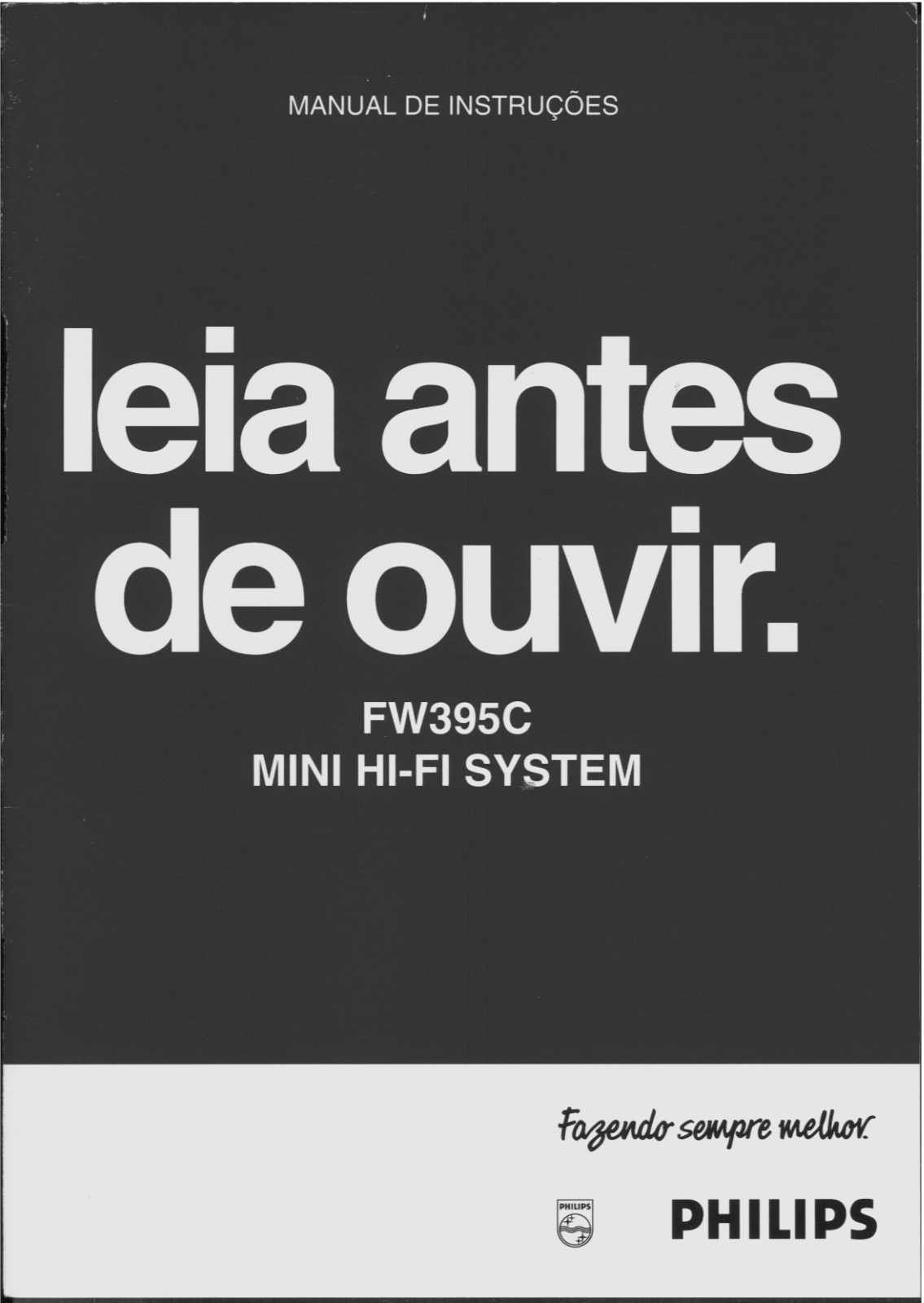 Philips FW395C/21 user manual