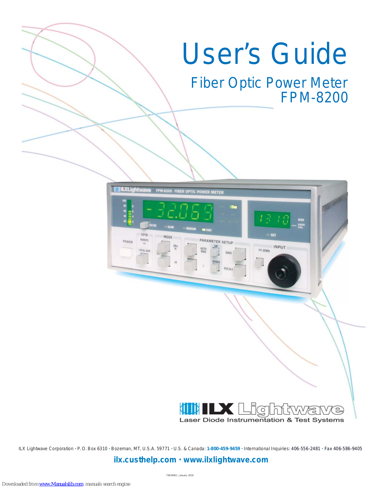 ILX Lightwave FPM-8200 User Manual