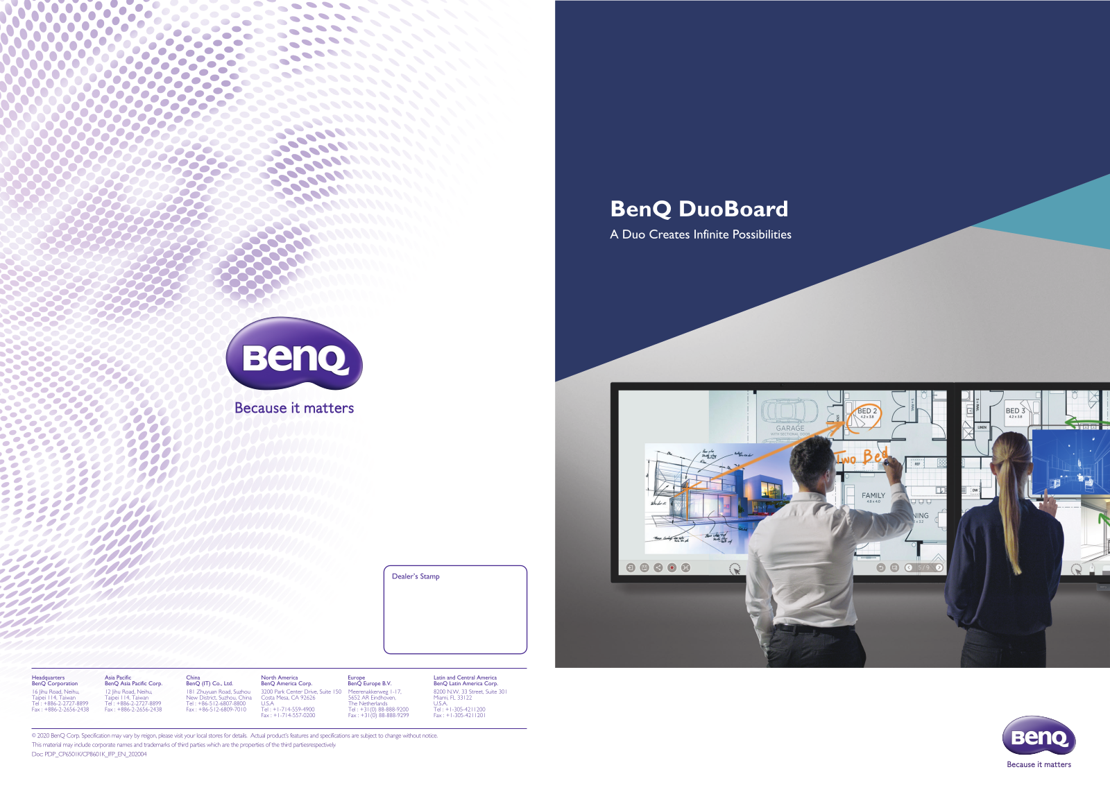 Benq 9H.F5MTC.DE1 Product Data Sheet