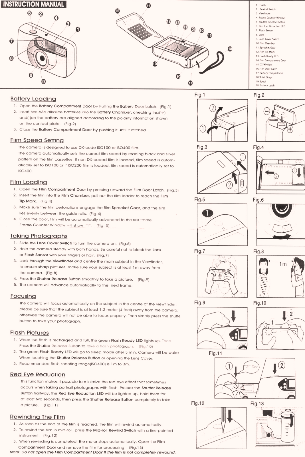 Polaroid 390AF User Manual