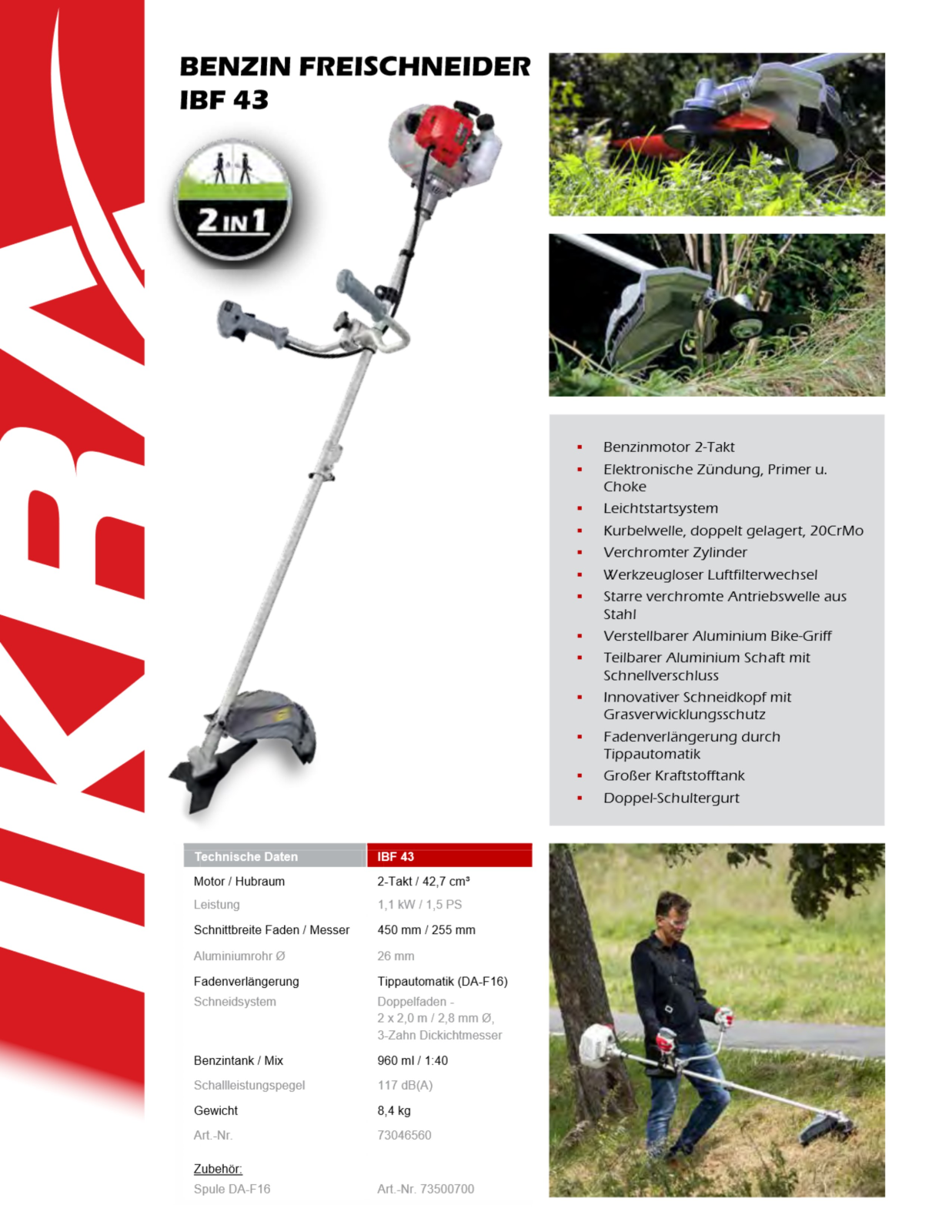 Ikra IBF 43 User Manual