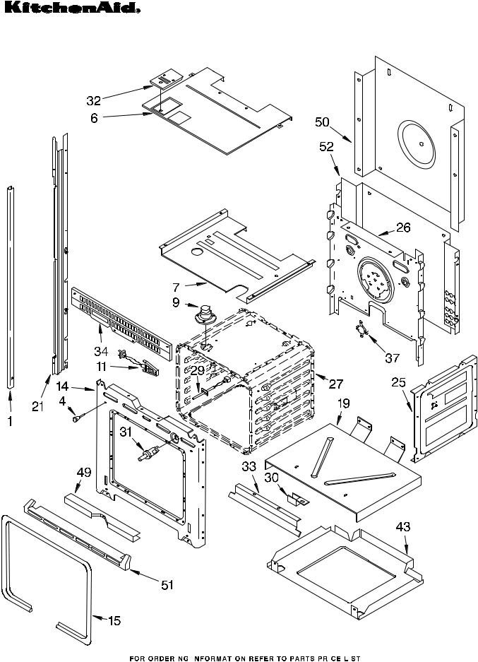 KitchenAid KEMS377DBS4 Parts List