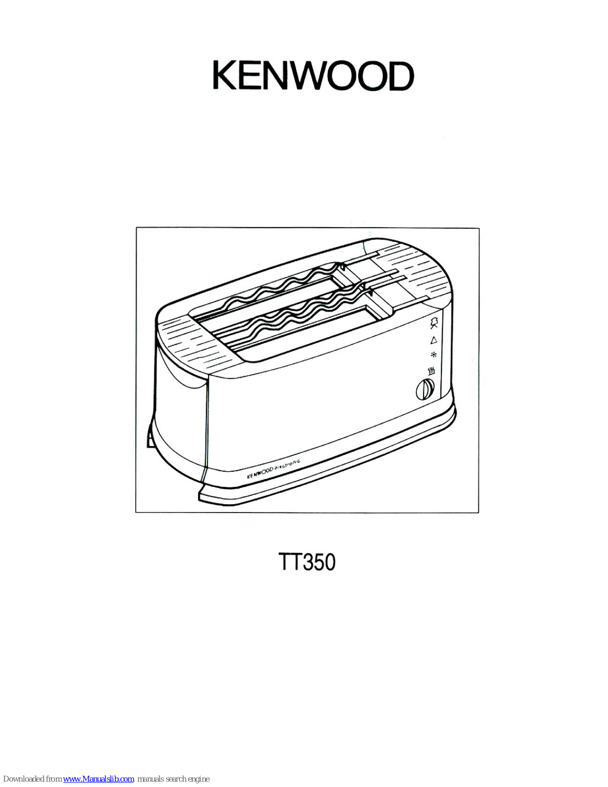 Kenwood TT350 User Manual