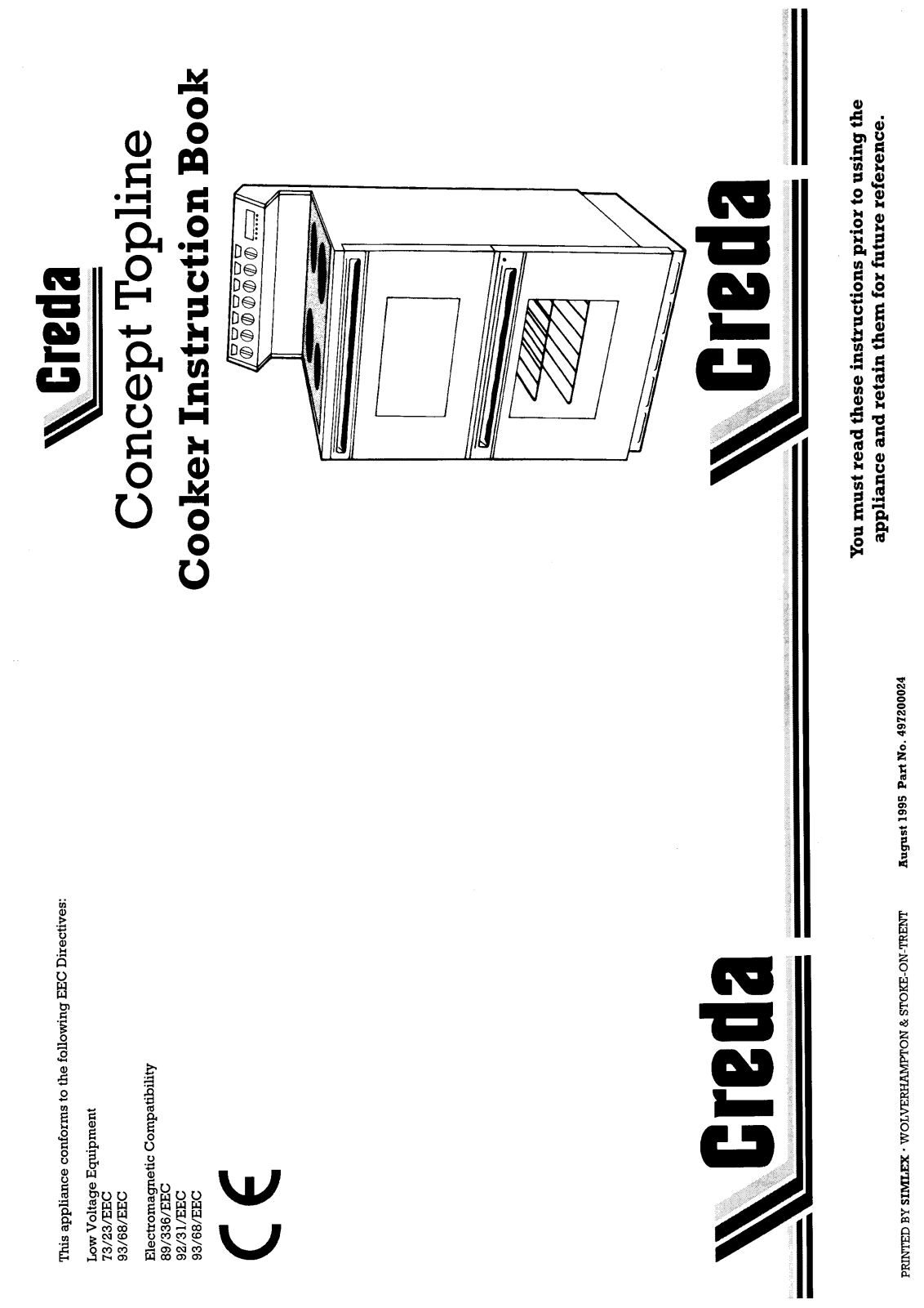 Creda HB49723 User Manual