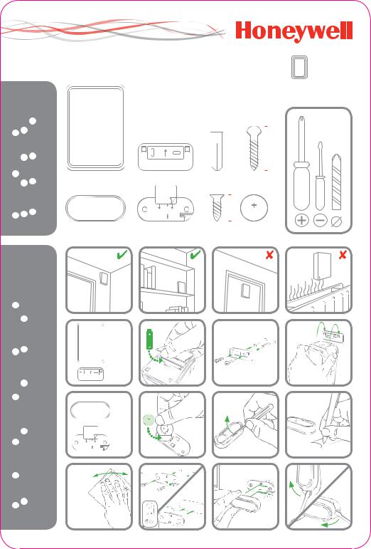 Honeywell DC311E, DC313E User Manual