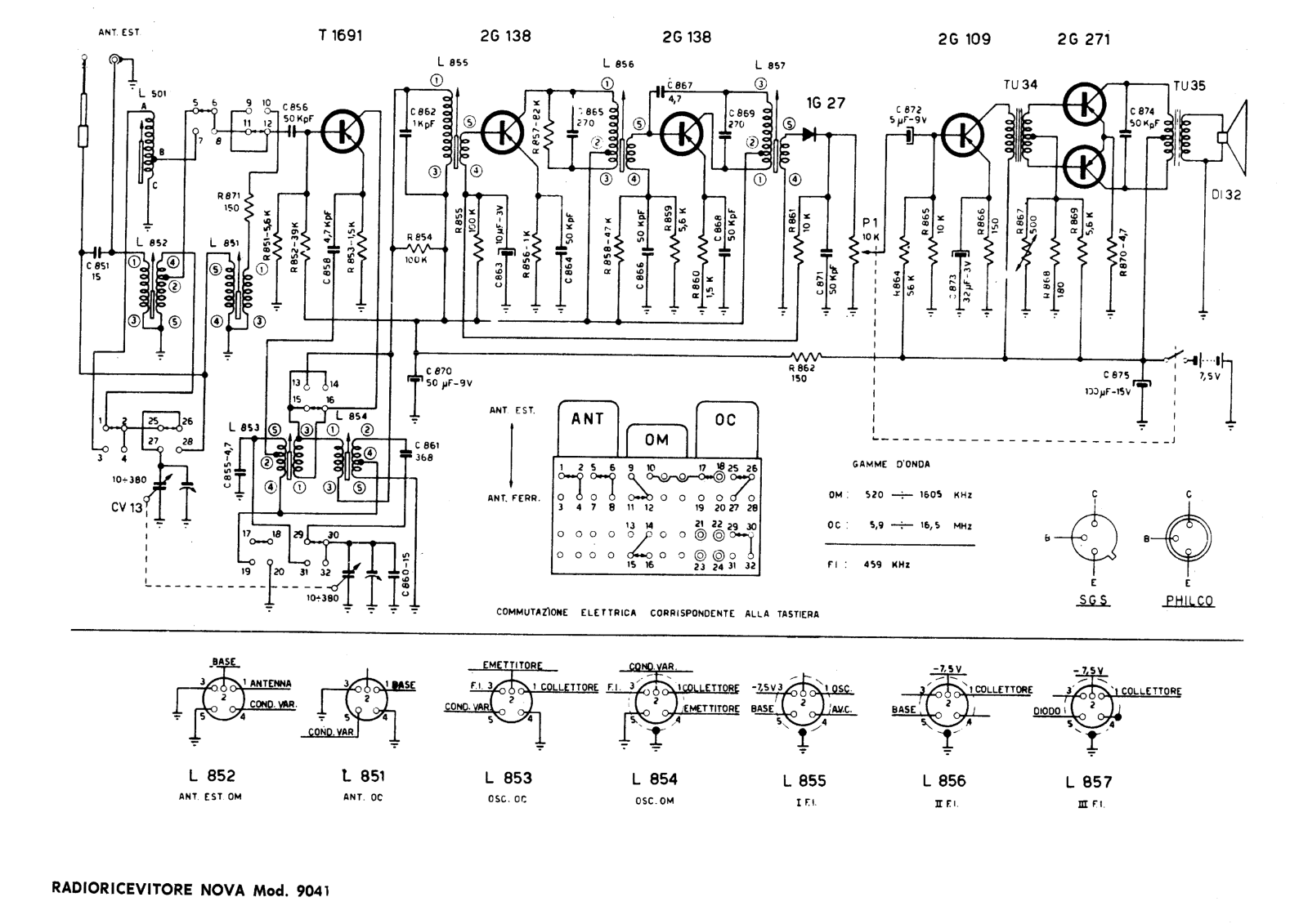 Nova 9041 schematic