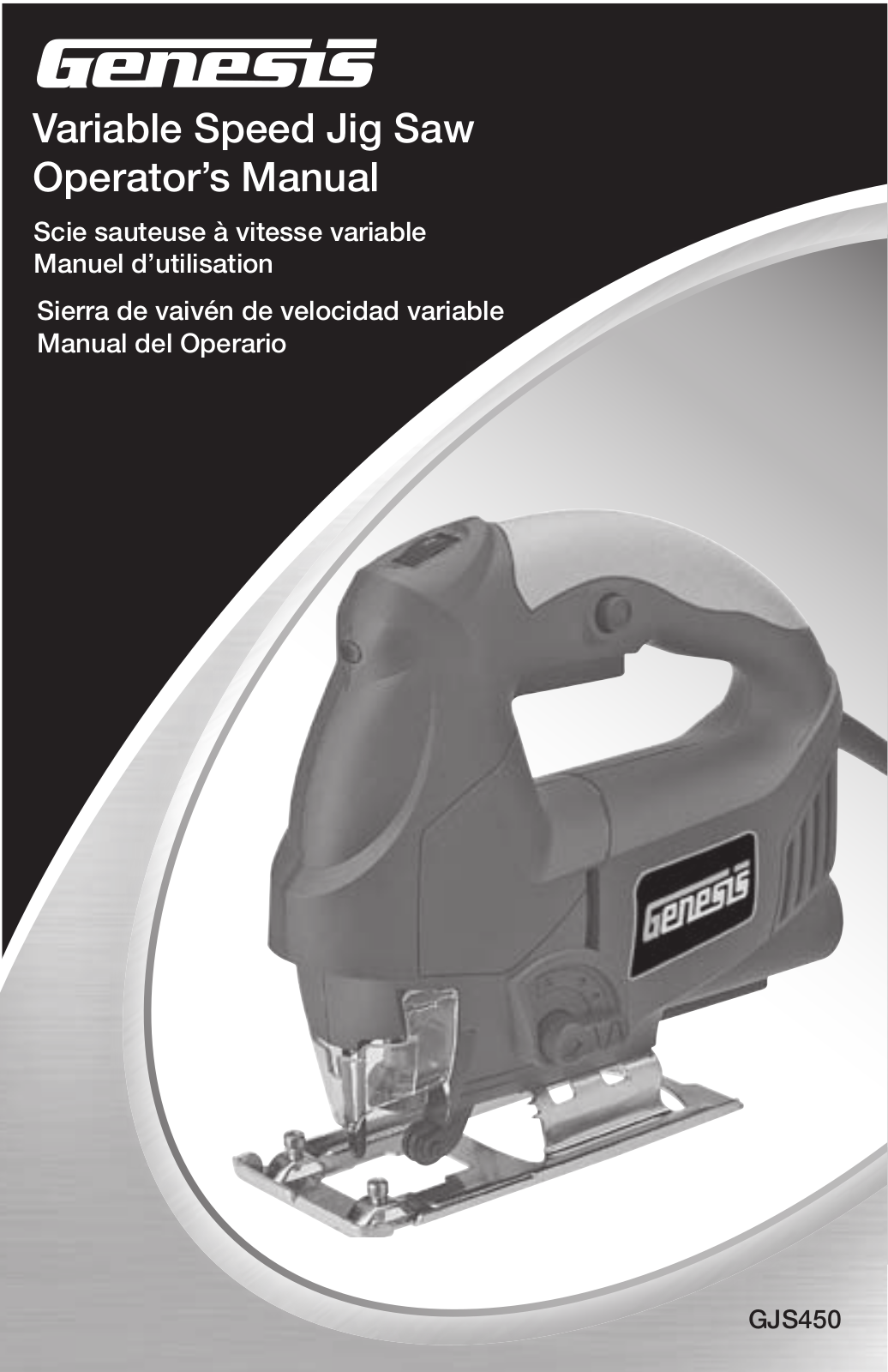 Genesis Advanced Technologies GJS450 User Manual