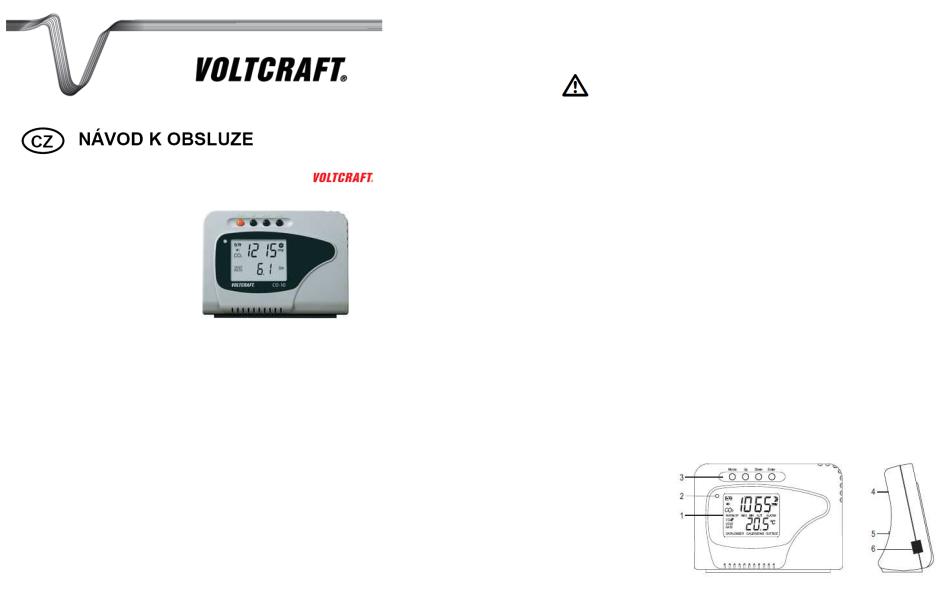 VOLTCRAFT CO-10 User guide