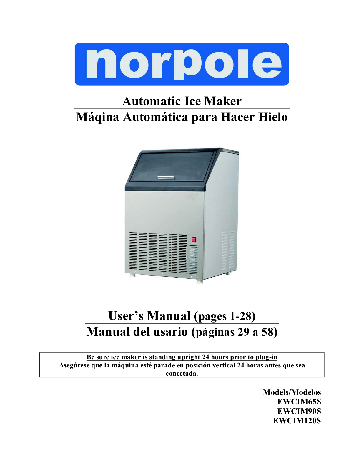 Norpole EWCIM90S Installation Manual