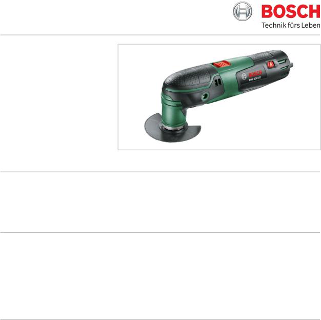 Bosch PMF 220 CE Service Manual