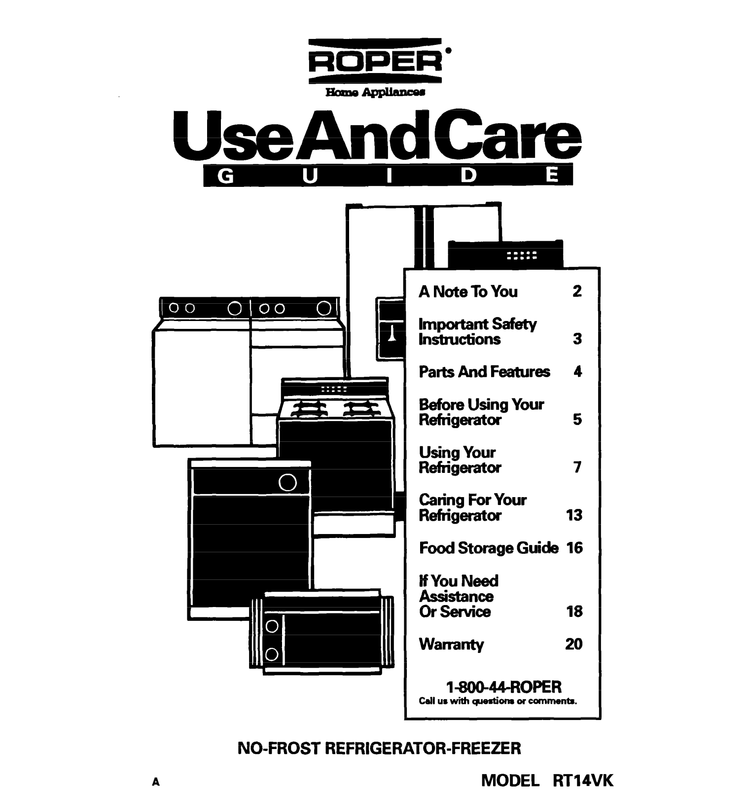 Whirlpool RT14VK User Manual - ManualMachine.com