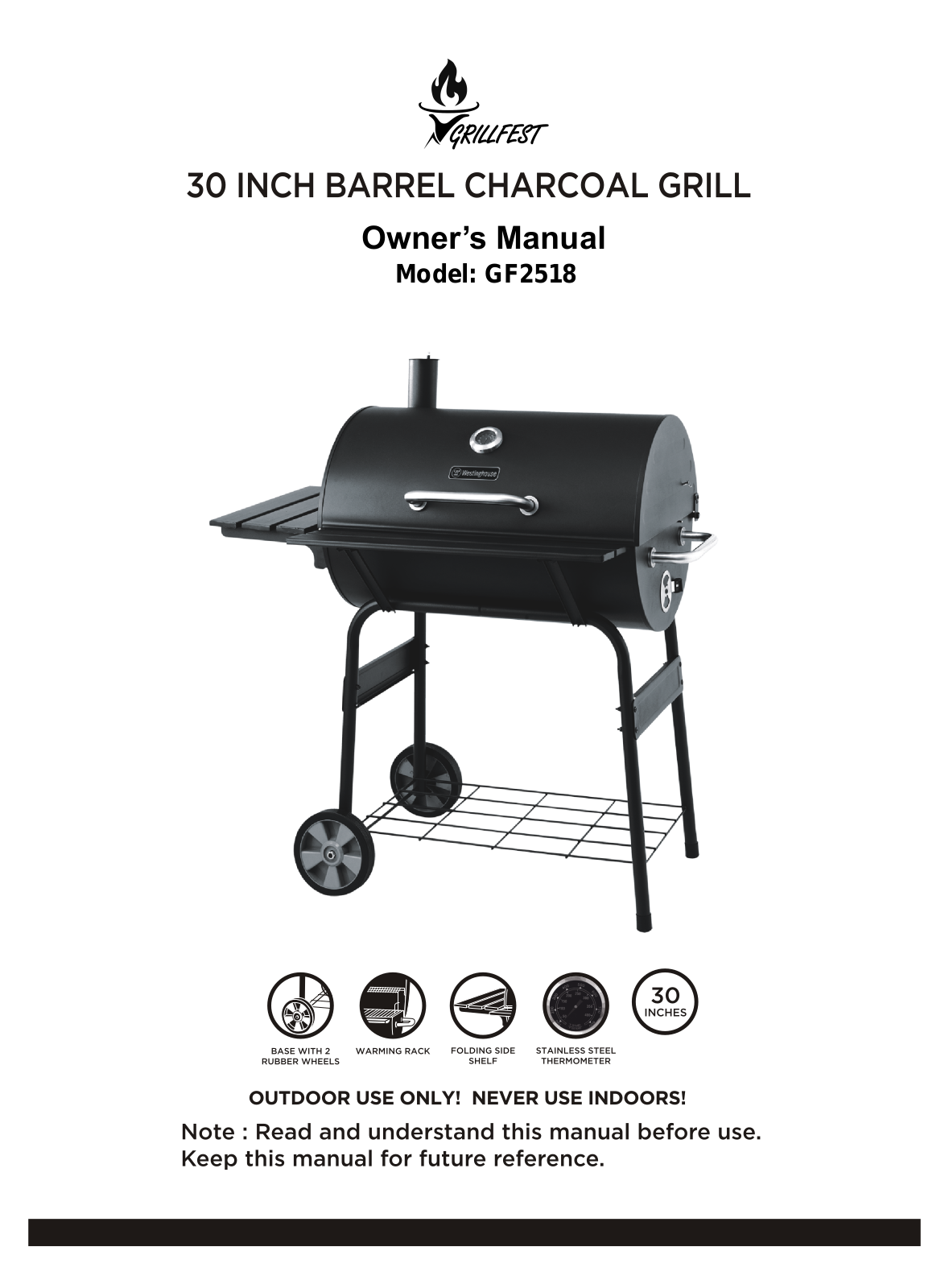 GrillFest GHLL1007 Users manual - ManualMachine.com