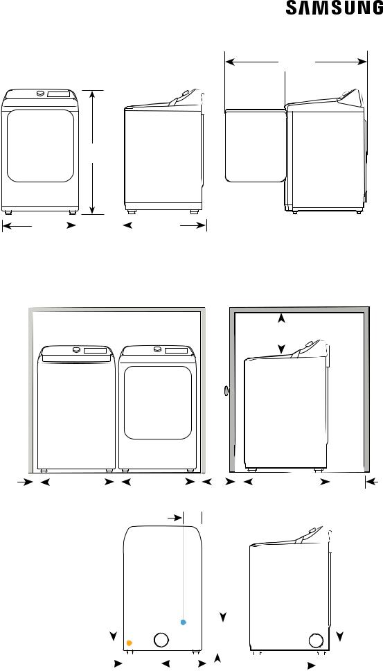 Samsung DVG50R5200V Specification Sheet