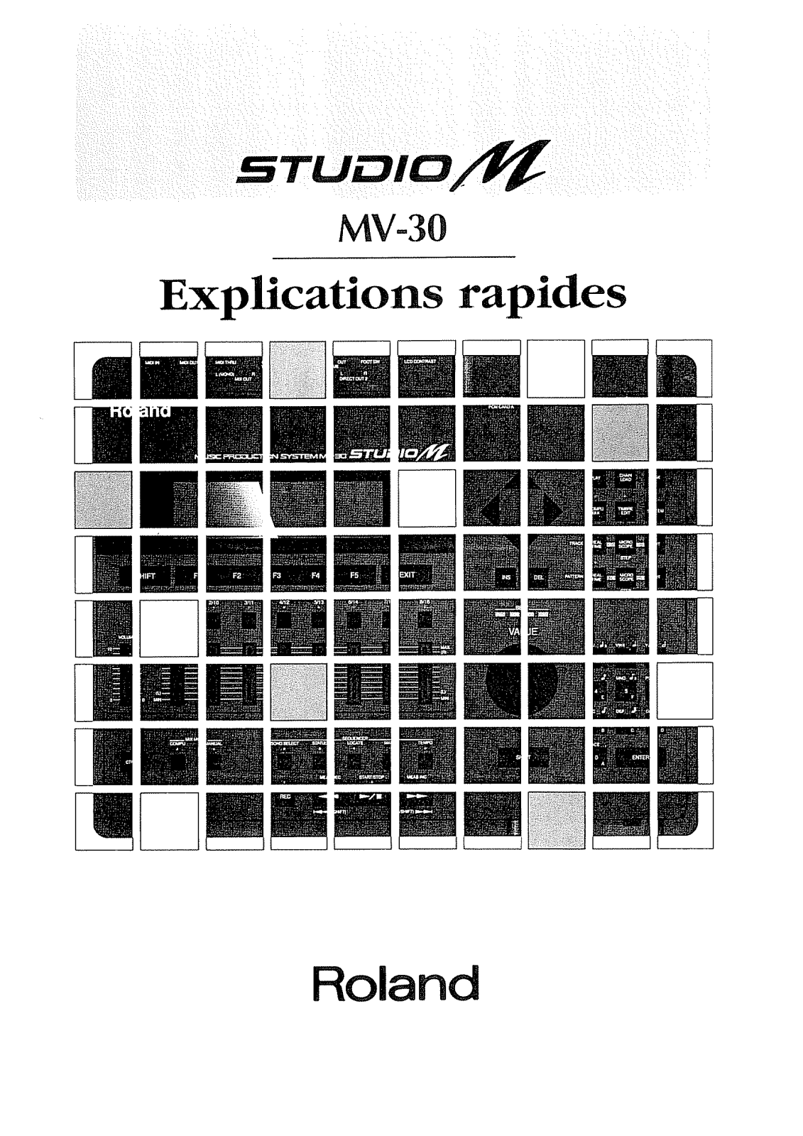 Roland MV-30 User Manual