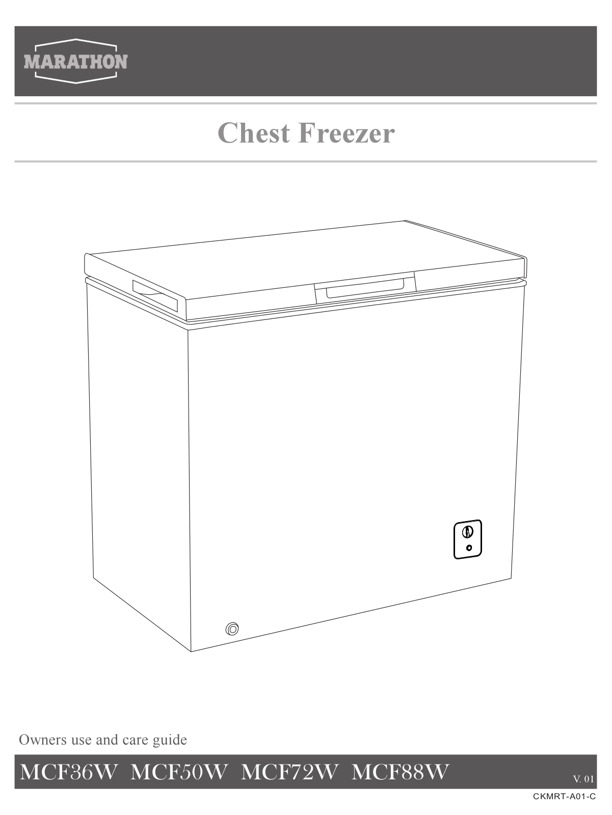 Marathon MCF50W, MCF72W, MCF88W, MCF36W User Manual