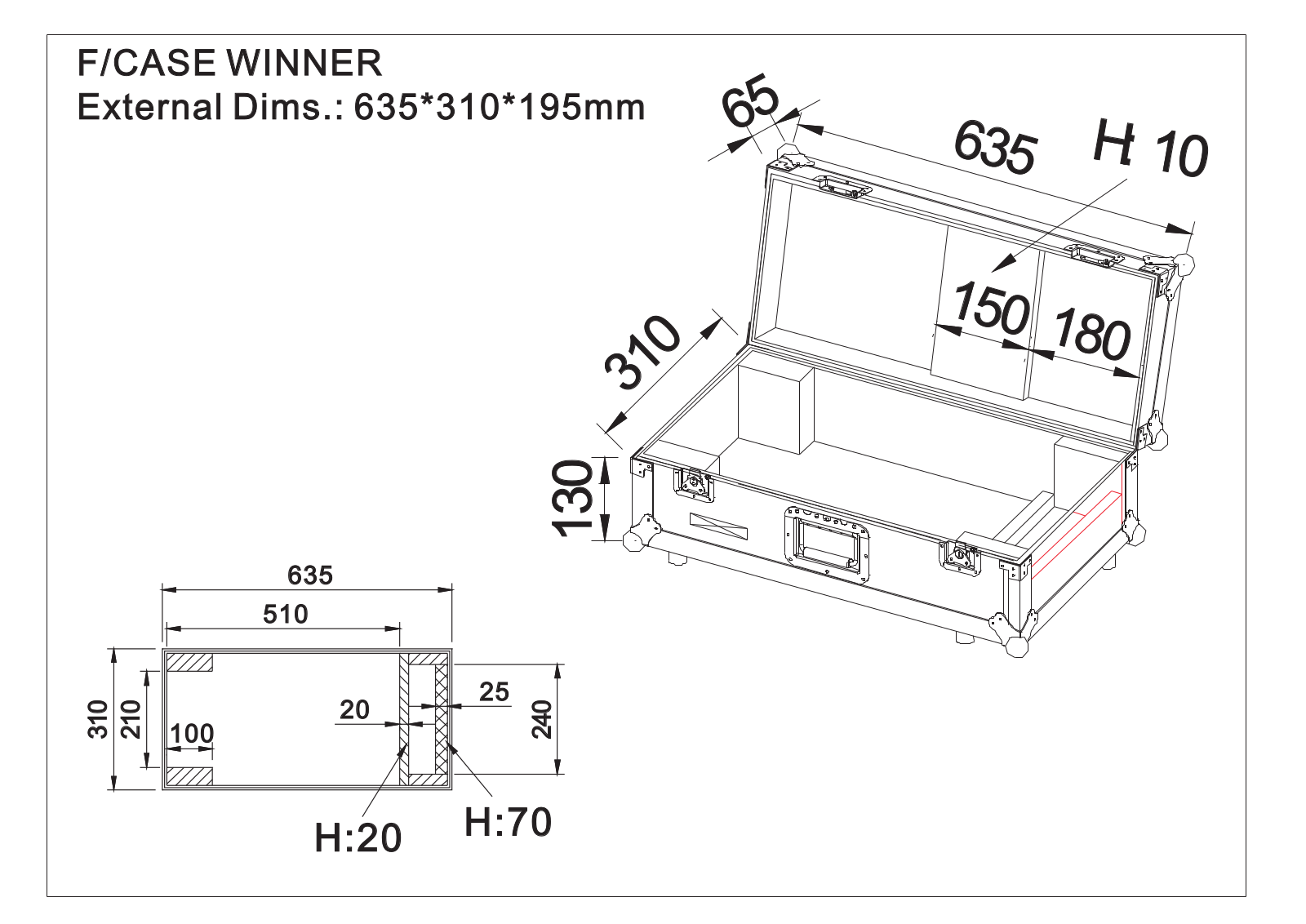 Jbsystems F-CASE WINNER User Manual