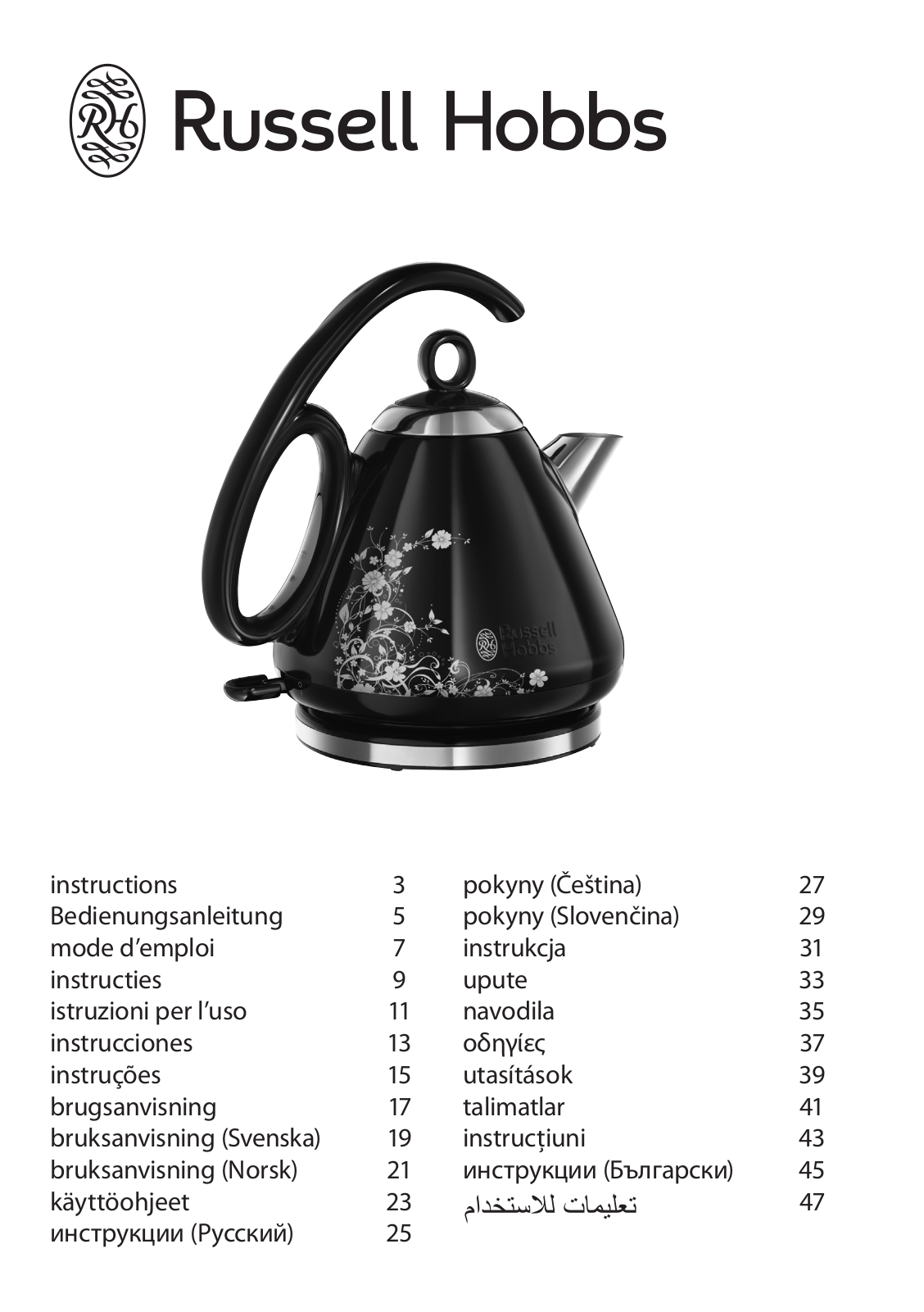 Russell hobbs 21961-70 User Manual