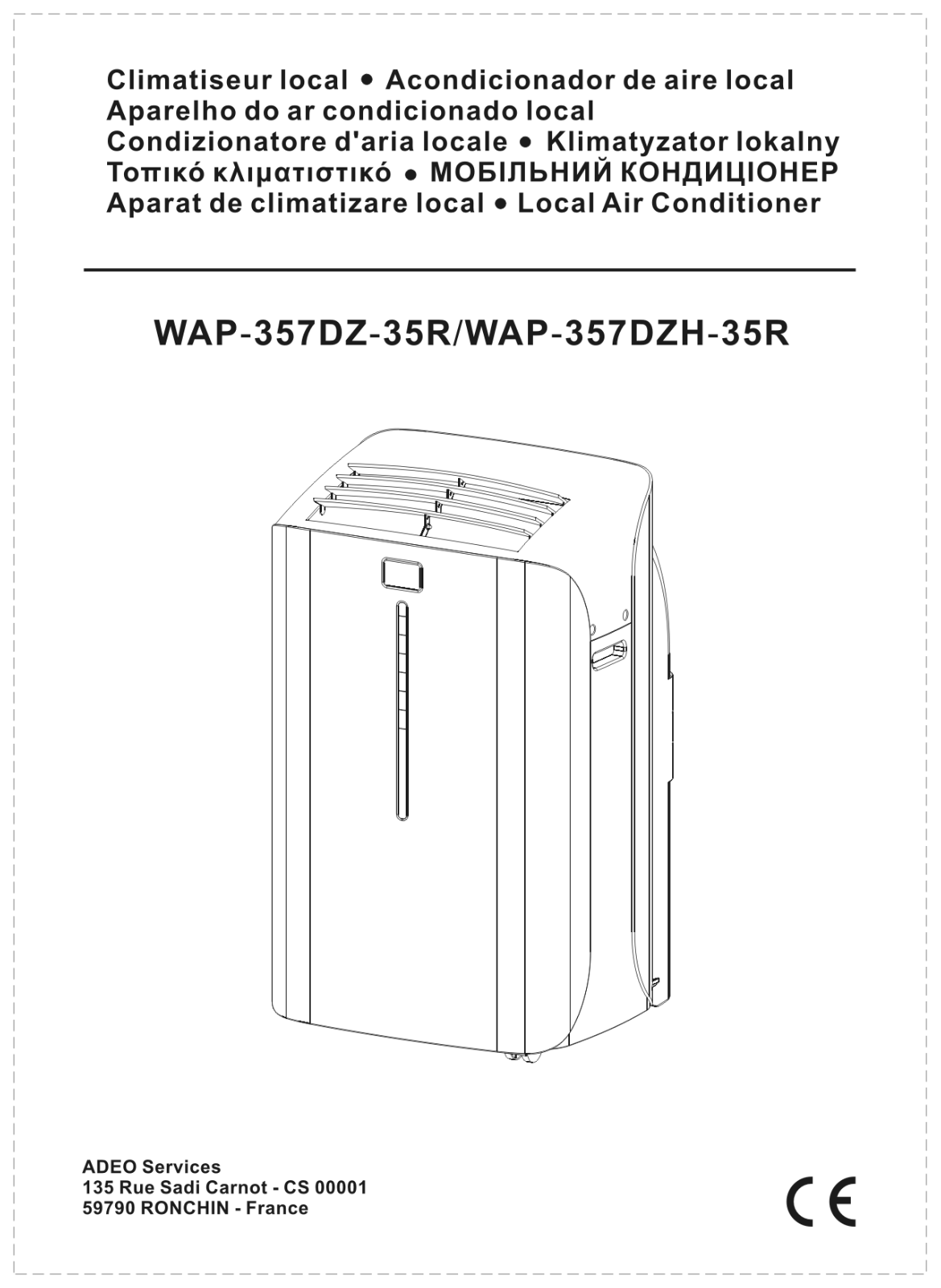 Equation WAP-357DZ-35R User Manual