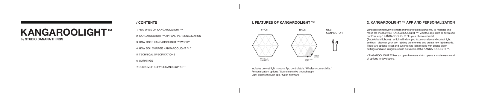 Studio Banana S L KANGAROO User Manual