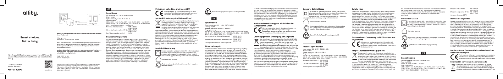 allity ATC-01-30WAC User guide - ManualMachine.com
