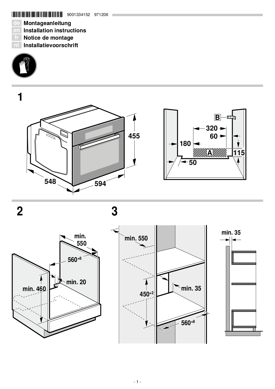 Constructa CC4M60060 Assembly instructions