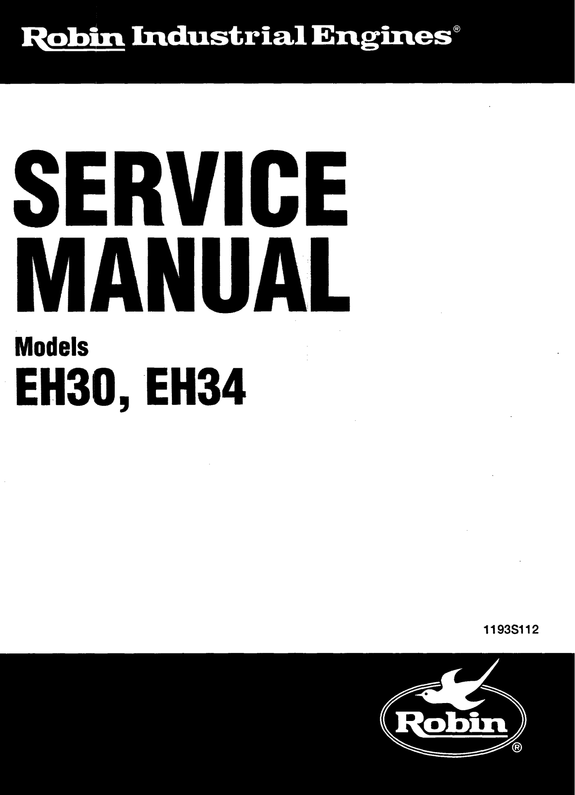Subaru Robin Power Products HD7830, HD7832 User Manual - ManualMachine.com