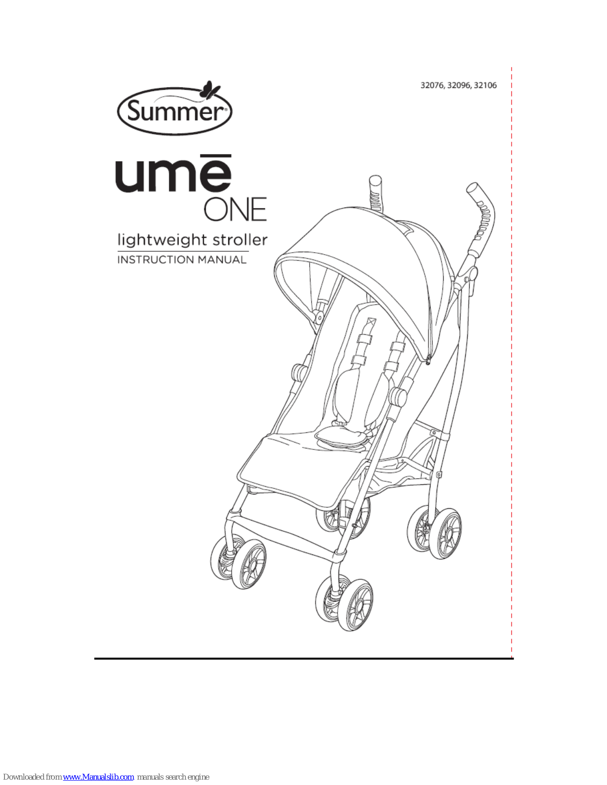 Summer 32076, 32096, 32106 Instruction Manual - ManualMachine.com