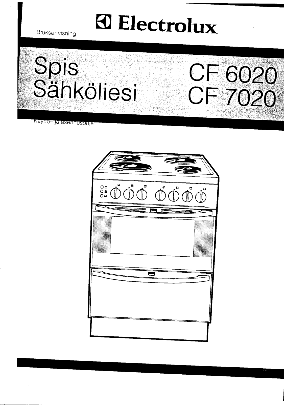 AEG CF6020, CF7020 User Manual