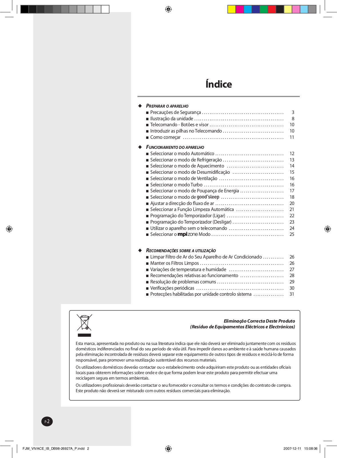 Samsung MH020FVEA, MH026FVEA, MH052FVEA, MH035FVEA, MH023FVEA User Manual