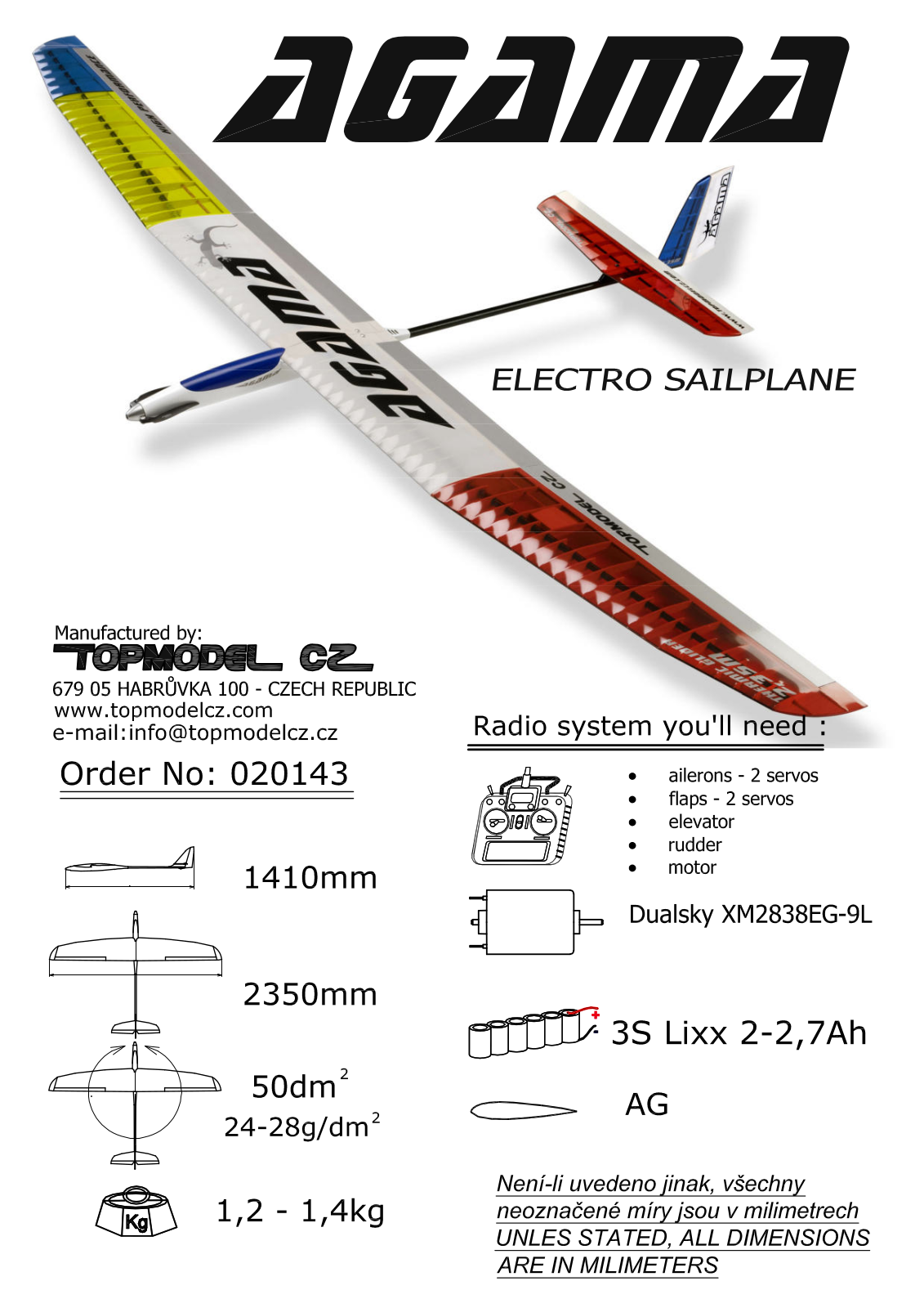 TOPMODEL CZ Amaga User guide - ManualMachine.com
