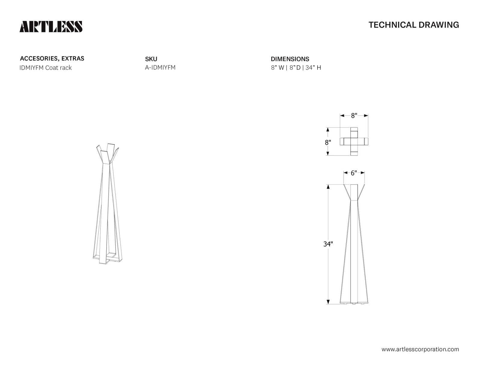 ARTLESS LYS1126 Dimensions - ManualMachine.com