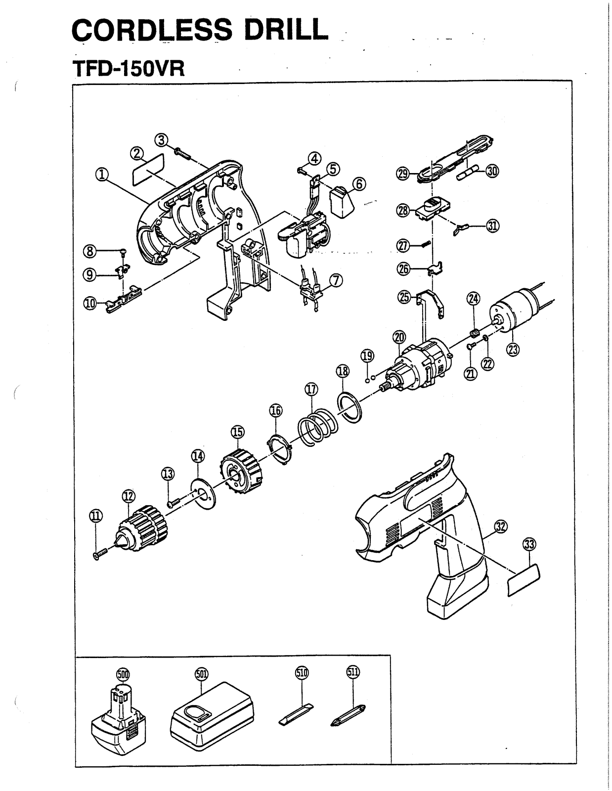 Ryobi TFD150VR User Manual