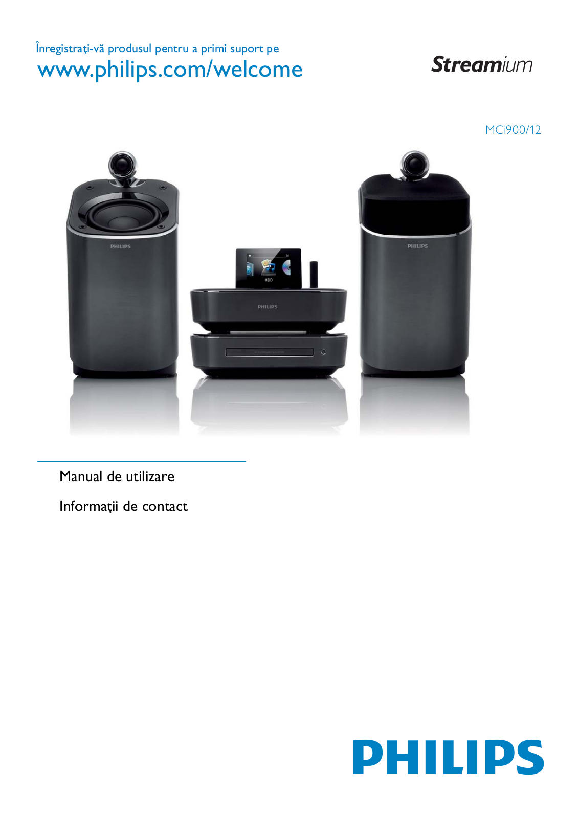 PHILIPS MCI900 User Manual