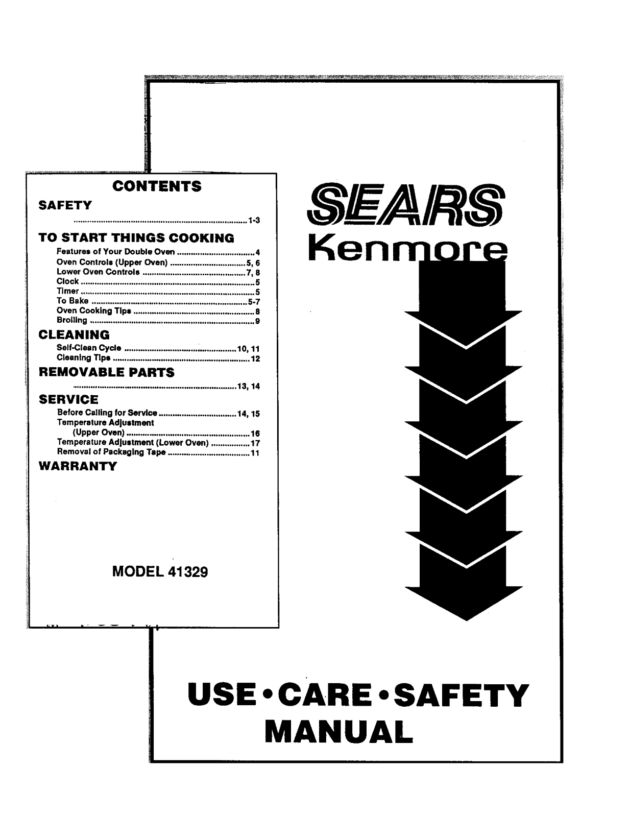 Kenmore 9114132990, 9114132991 Owner’s Manual