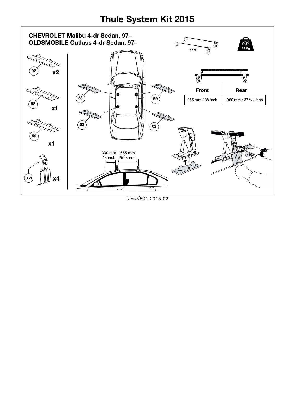 Thule 2015 User Manual