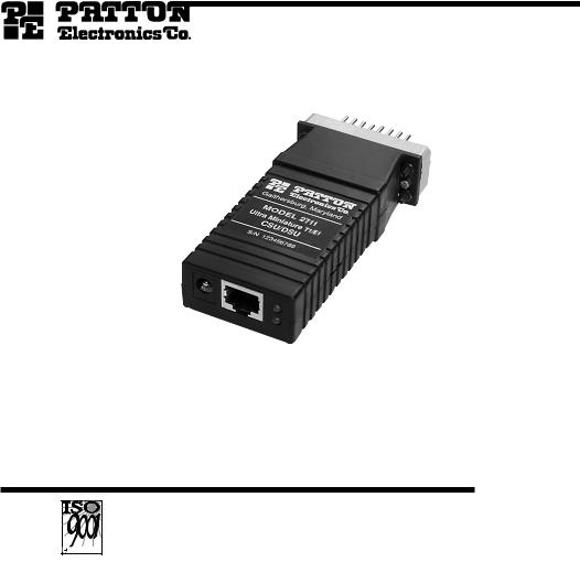 Patton electronic 2711 User Manual