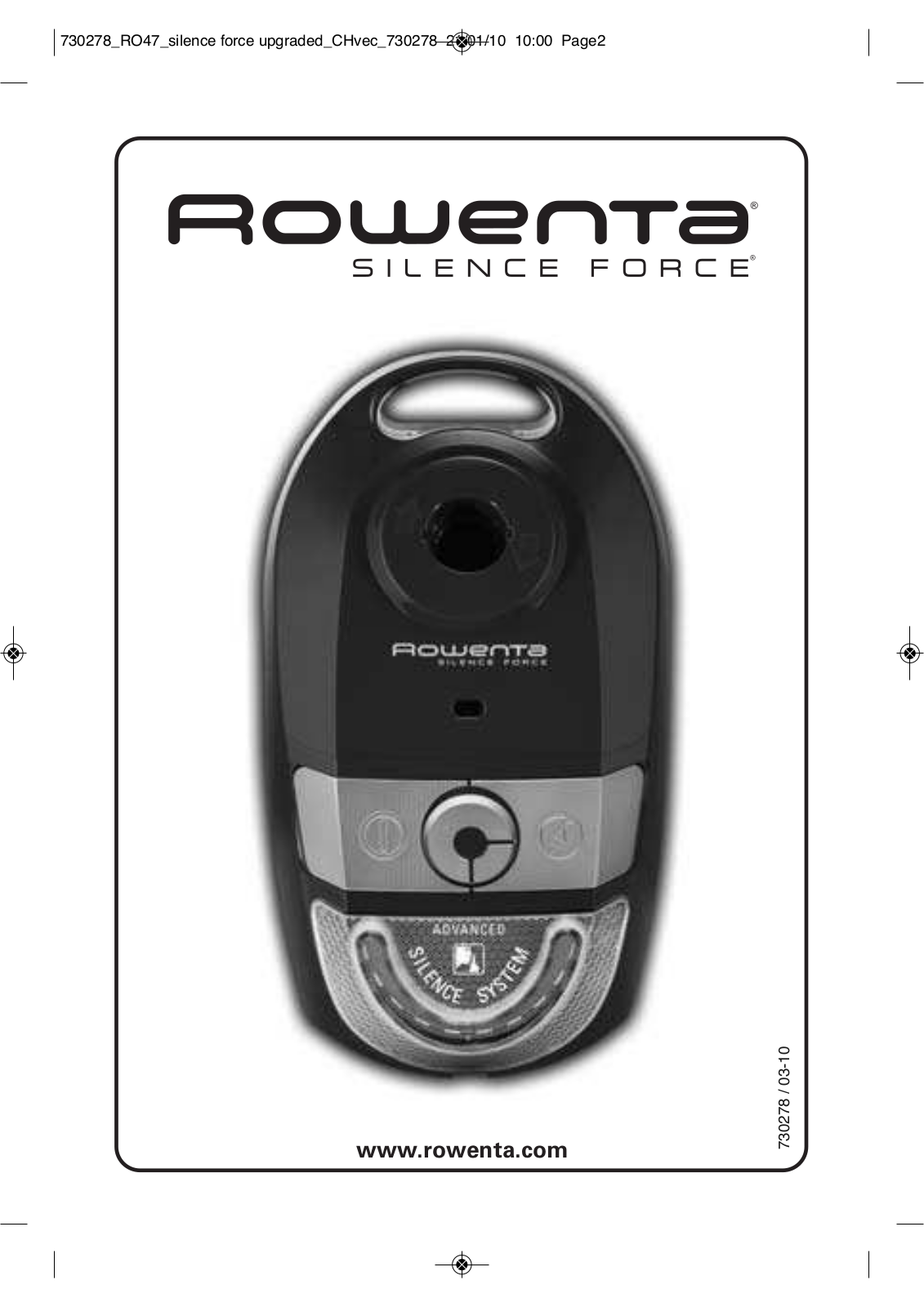 Rowenta RO4721 User manual