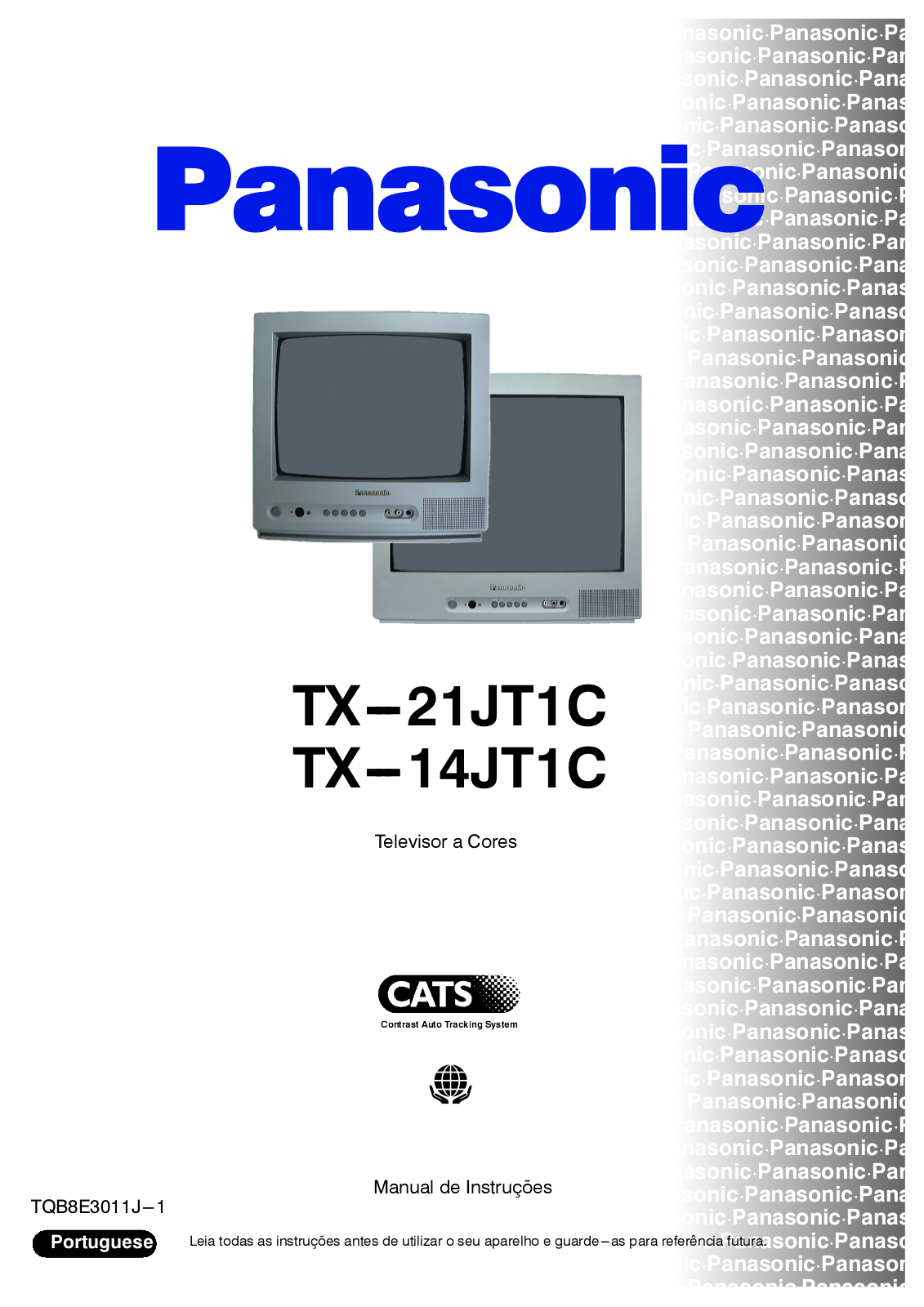 PANASONIC TX-21JT1C, TX-14JT1C User Manual