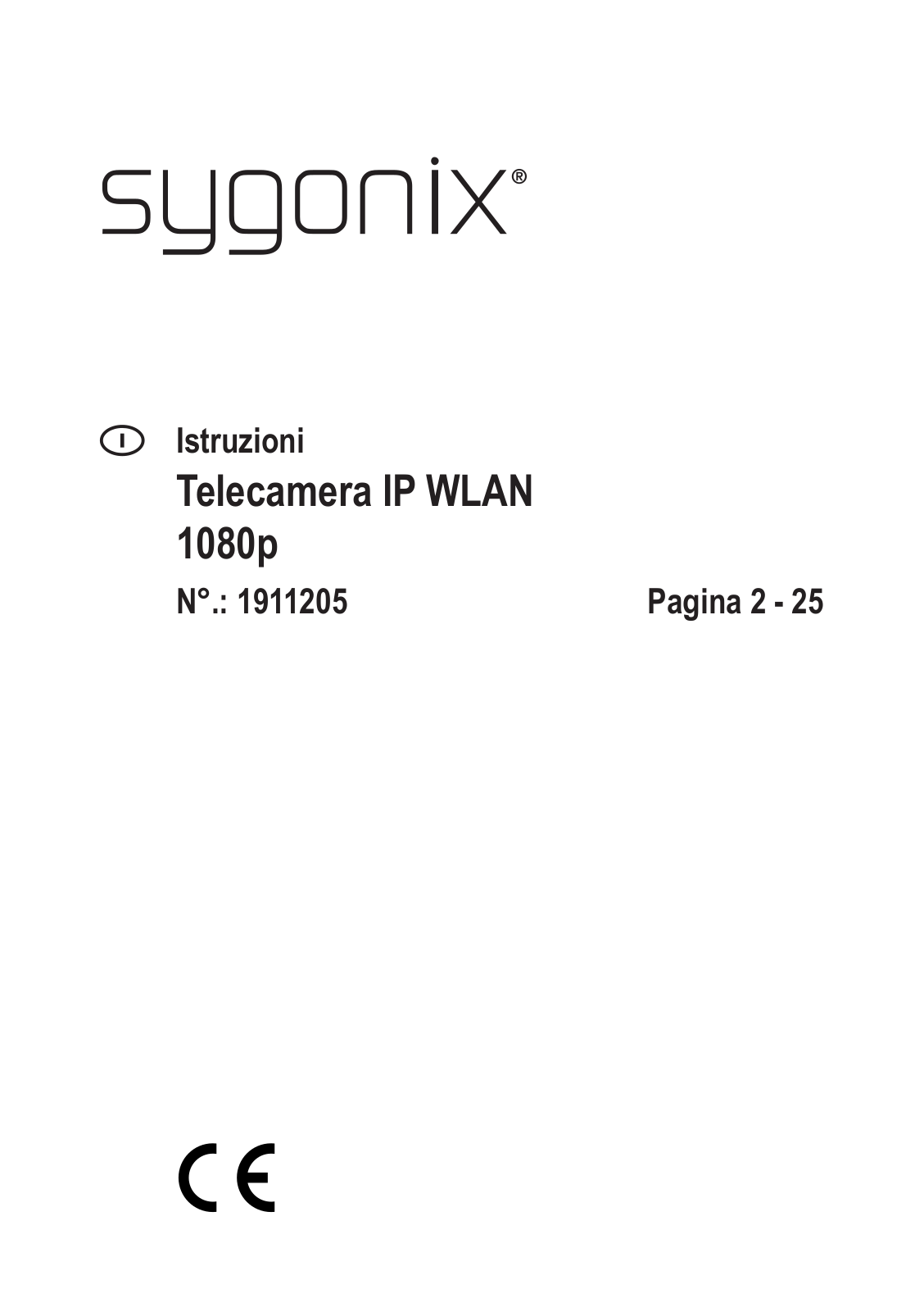 Sygonix SY-3822410 User guide