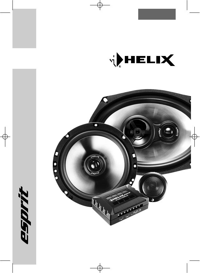 Helix H 136, H 135, H 106, H 105, H 104 Manual