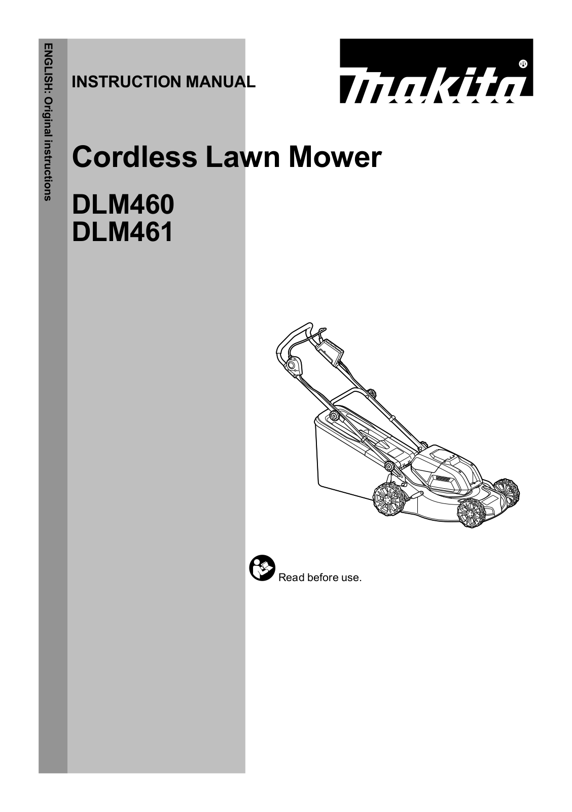 Makita DLM460Z User Manual