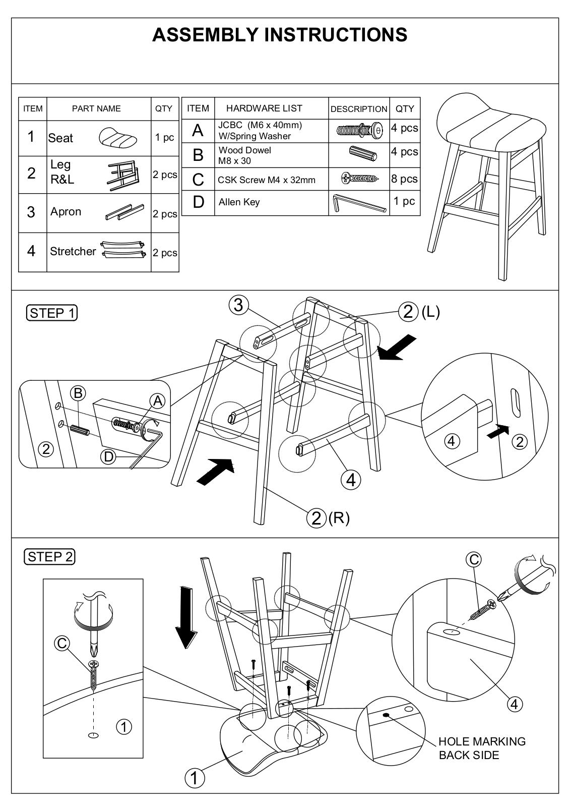 Zipcode Design W003077268 Installation & Assembly - ManualMachine.com