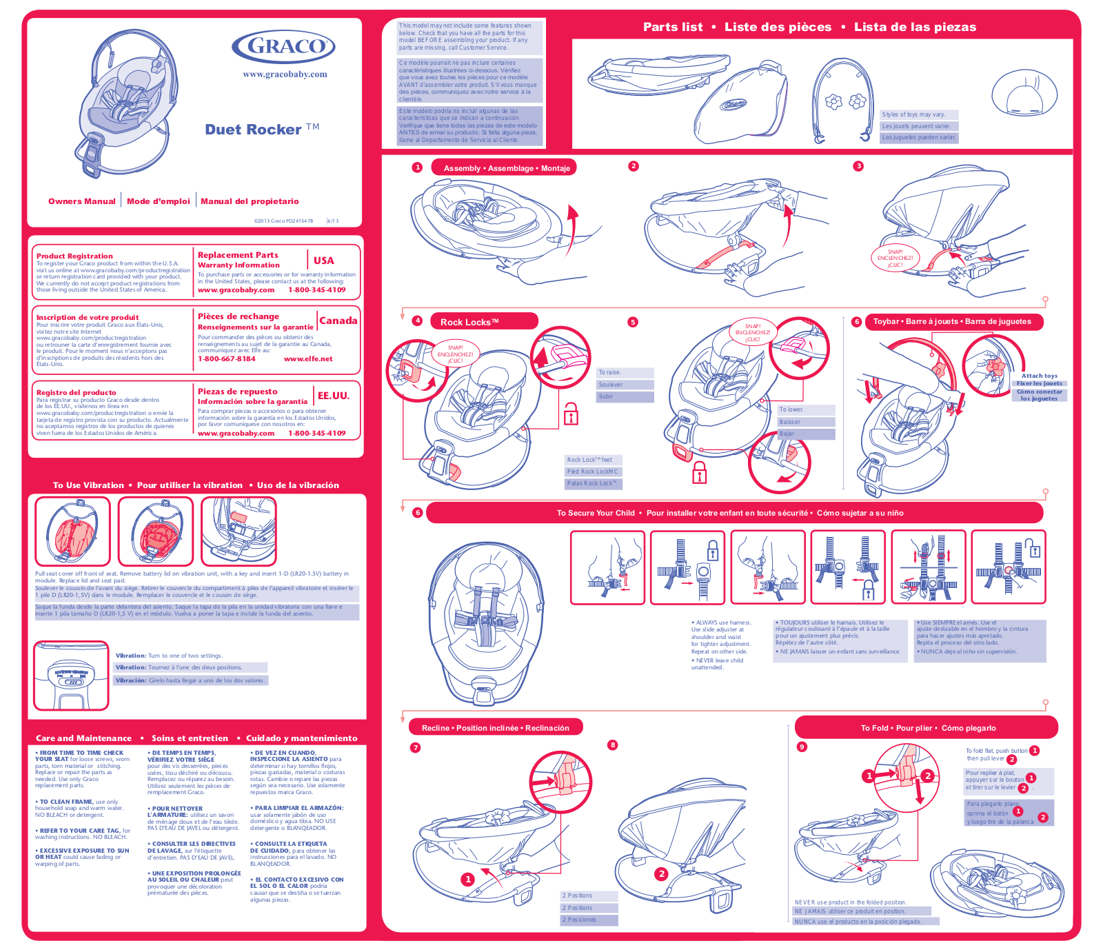 Graco PD241547B User Manual